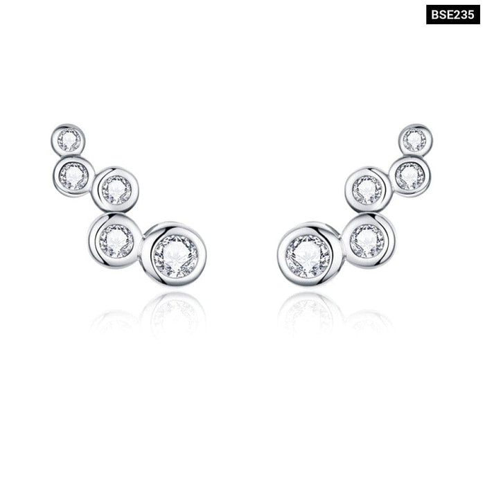 925 Sterling Silver Element Jewelry Fashion Earrings
