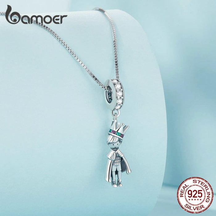 925 Sterling Silver Prince Of The Sea Pendant Necklace