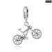 925 Sterling Silver Off - road Vehicle Charms For Women