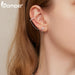 925 Sterling Silver Simple Star Ear Cuff For Women