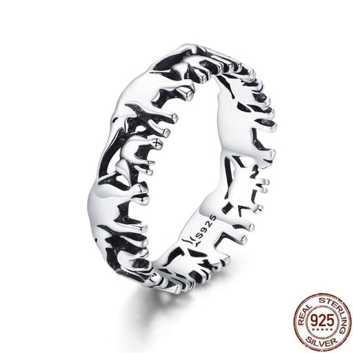 925 Sterling Silver Stackable Animal Collection Elephant