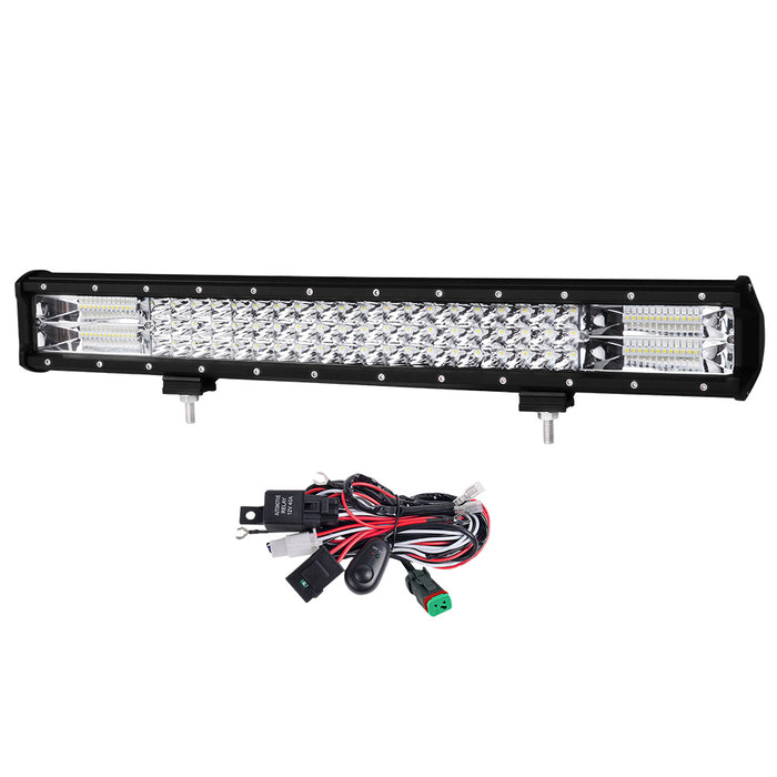 23Inch Led Light Bar Spot Flood Driving Offroad Lamp 20 / 23" 4Wd