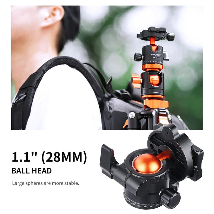 94’ 2.4m Overhead Camera Tripod Lightweight Travel Load