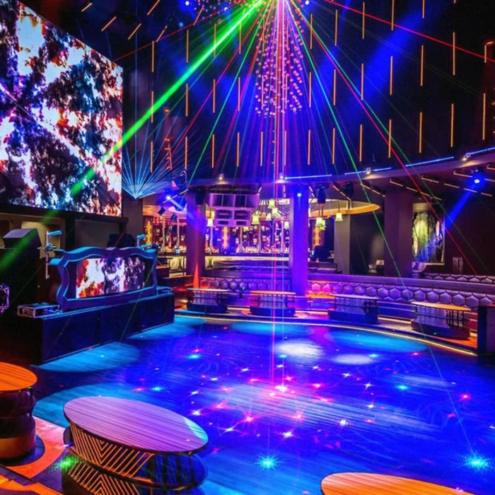 New 96 Patterns Rgb Mini Laser Projector Light Dj Disco