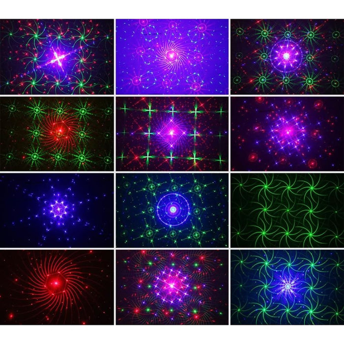 New 96 Patterns Rgb Mini Laser Projector Light Dj Disco