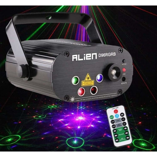 New 96 Patterns Rgb Mini Laser Projector Light Dj Disco