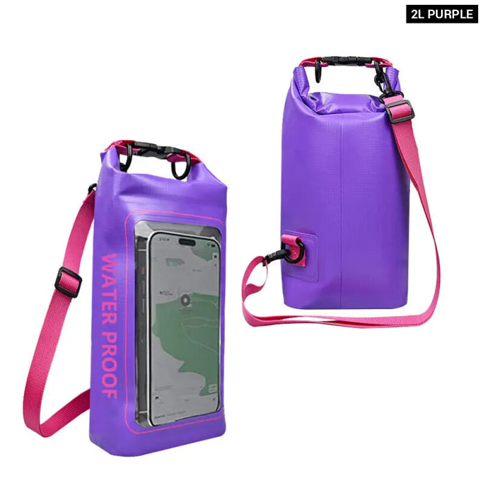 2l Waterproof Touch Screen Dry Bag for Outdoor Sports