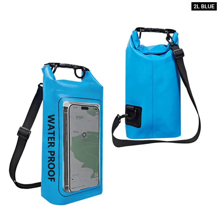 2l Waterproof Touch Screen Dry Bag for Outdoor Sports