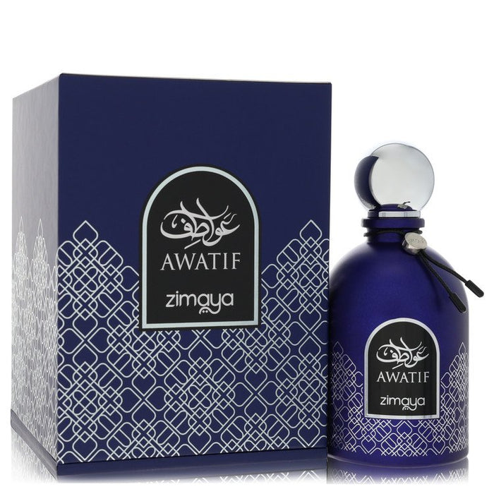 Zimaya Awatif Blue Eau De Parfum Spray By Afnan For Men-100 Ml