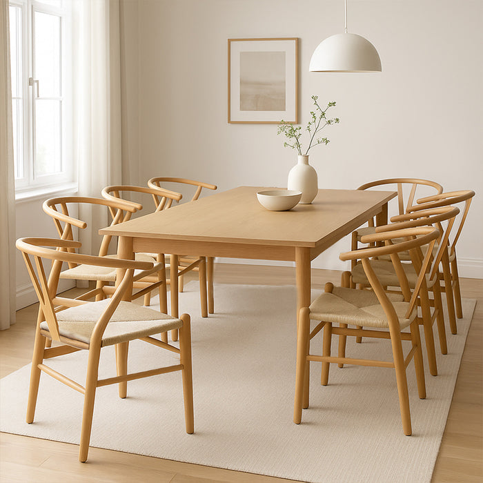 6X Dining Chairs Wooden Hans