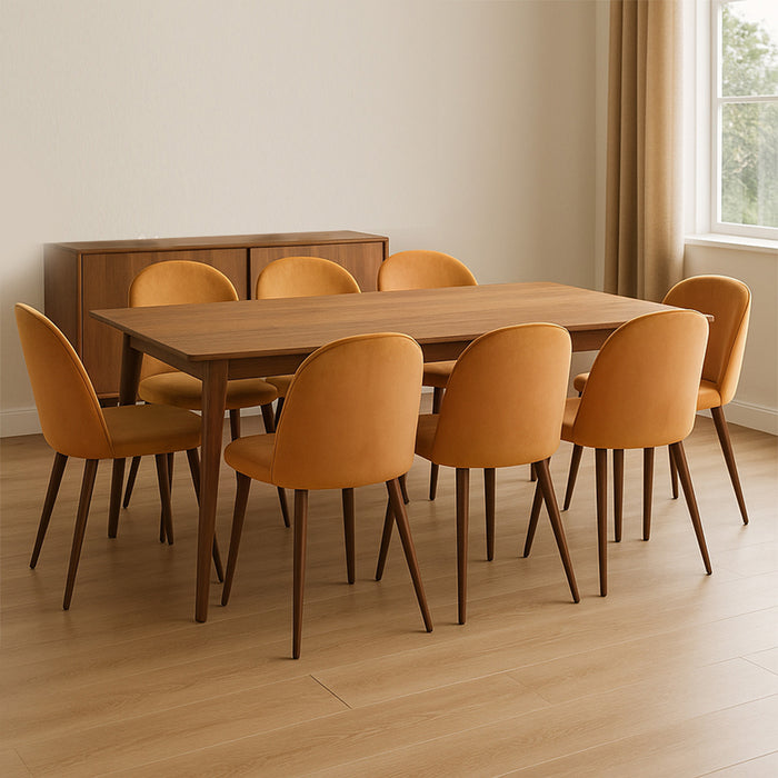 8X Dining Chairs Seat French