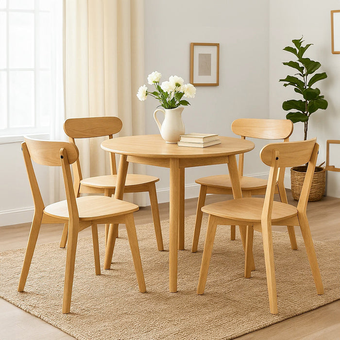 4X Dining Chairs Wooden Kitchen Chair