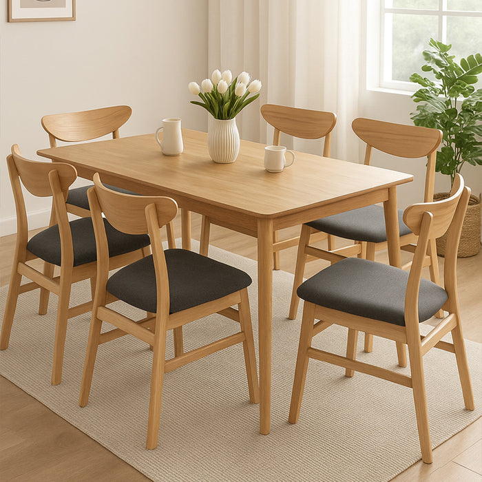6X Dining Chairs Kitchen Chair Nature