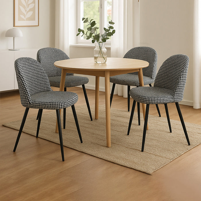 4X Dining Chairs Kitchen Cafe