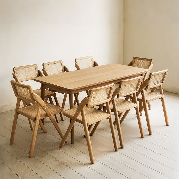 8X Dining Chairs Foldable Accent