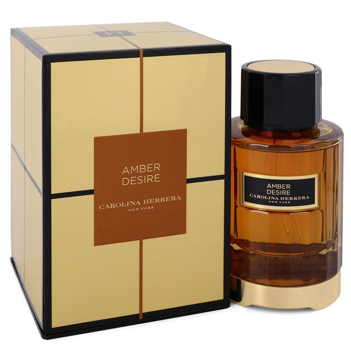 Amber Desire Eau De Parfum Spray By Carolina Herrera For Women-100 Ml