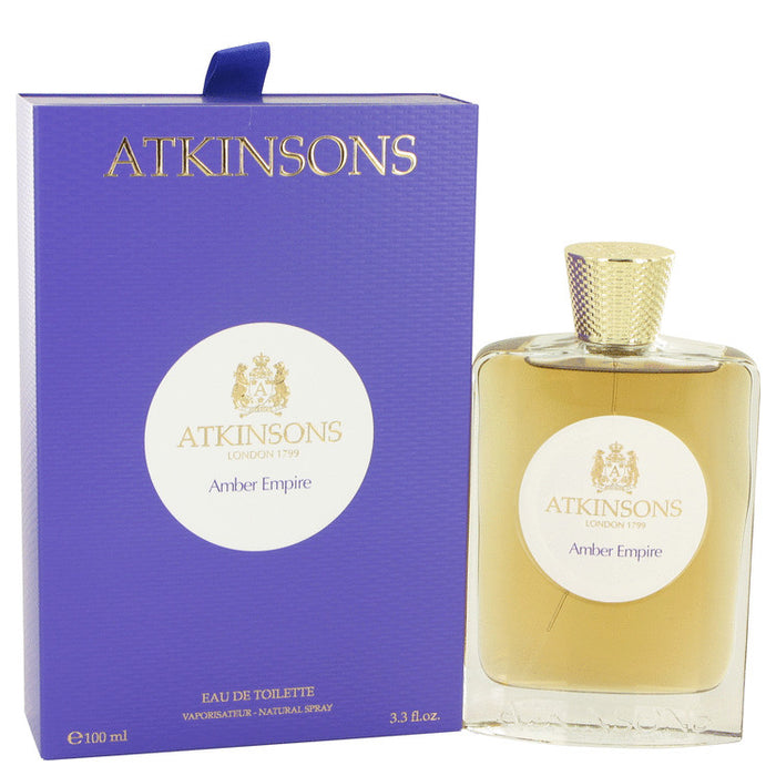 Amber Empire Eau De Toilette Spray By Atkinsons For Women-100 Ml