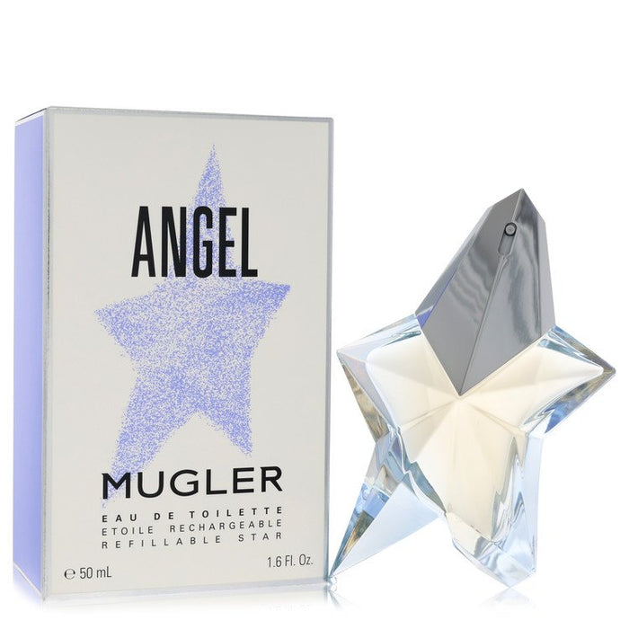 Angel Eau De Toilette Spray Refillable By Thierry Mugler For Women-50 Ml