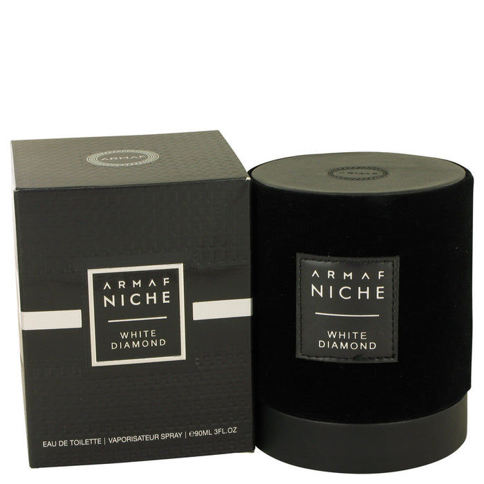 Niche White Diamond Eau De Toilette Spray By Armaf For Men-90 Ml