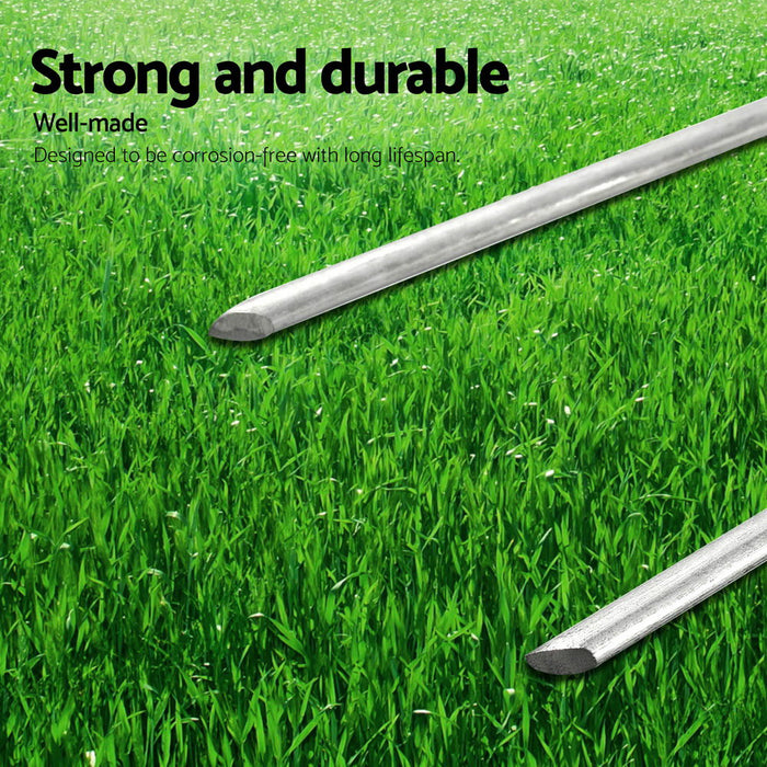 Artificial Grass 50pcs Synthetic Pins Fake Lawn Turf Weed Mat Pegs Joining Tape