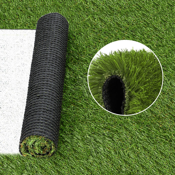 Artificial Grass 30Mm 2Mx5M 60Sqm Synthetic Fake Lawn Turf Plastic Plant 4-Coloured