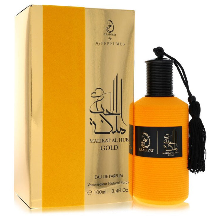 Arabiyat Malikat Al Hub Gold Eau De Parfum Spray By My Perfumes For Women-100 Ml