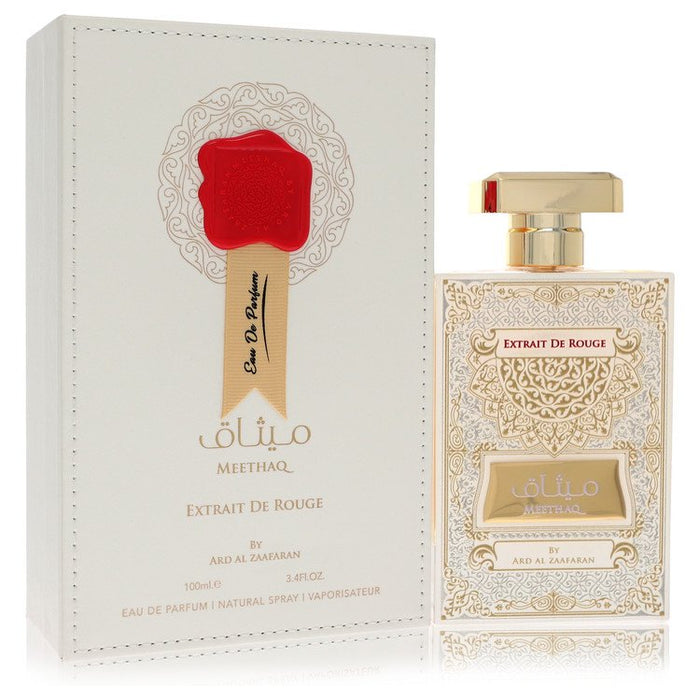 Ard Al Zaafaran Meethaq Extrait De Rouge By Al Zaafaran For Men-100 Ml