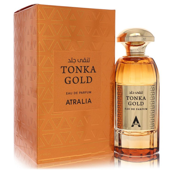 Tonka Gold Eau De Parfum Spray By Atralia For Men-100 Ml