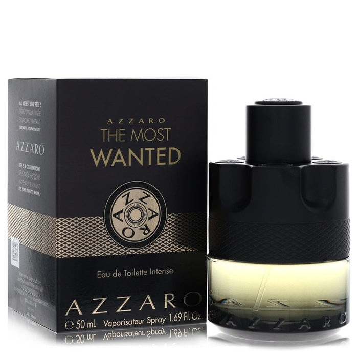 The Most Wanted Eau De Toilette Intense Spray By Azzaro For Men-50 Ml