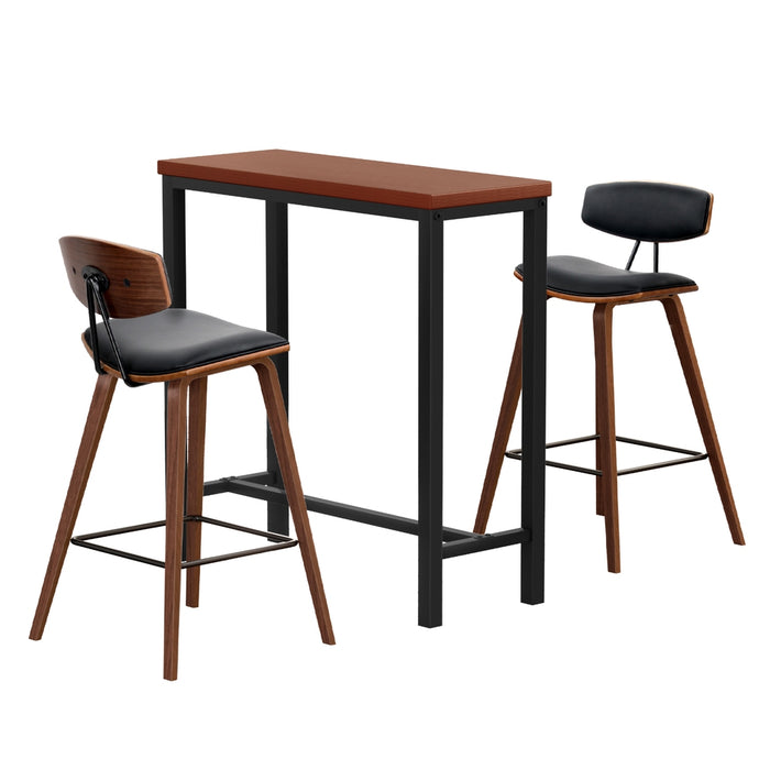 Bar Table And Stools Set Dining Desk Kitchen Chairs Cafe Pub