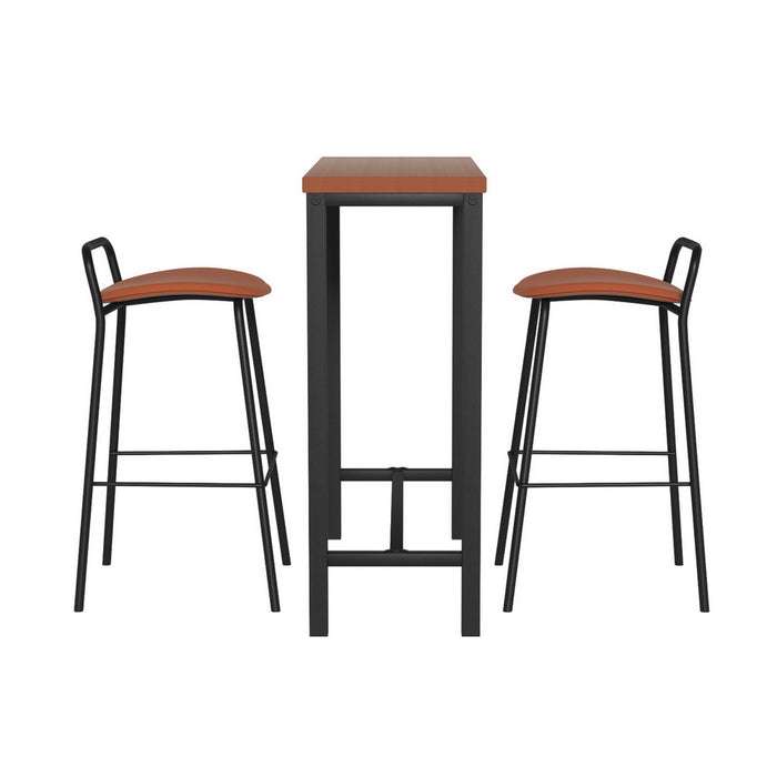 Bar Table And Stools Set Dining Desk Kitchen Chairs Cafe Pub