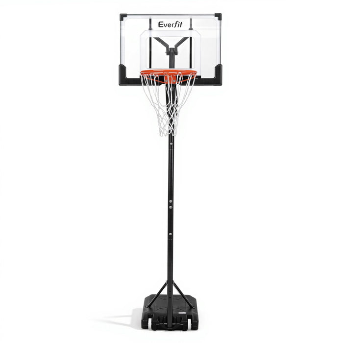 Portable Basketball Hoop Adjustable Pool Goal System Backyard 1.05M-2.1M