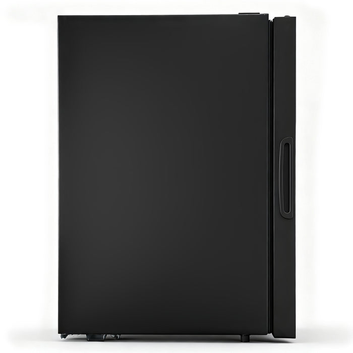 56L Bar Fridge Glass Door Mini Fridge Countertop Cooler Black