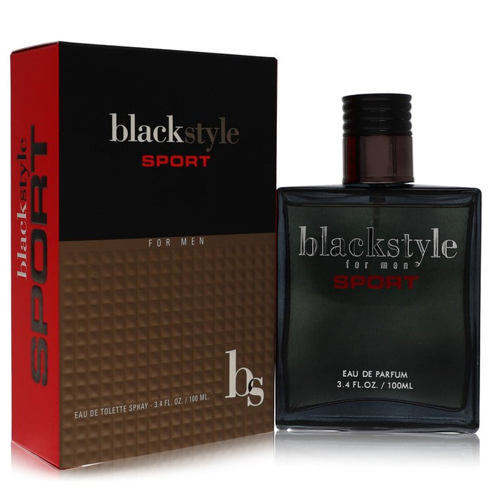 Black Style Sport Eau De Toilette Spray For Men-100 Ml