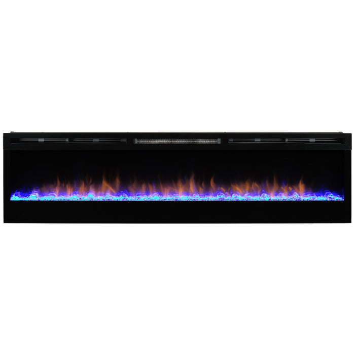 Prism Wall Mounted Electric Fireplace - 74-Inches