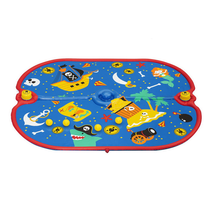 Kids Splash Pad Pool Sprinkler Spray Play Mat Water Fun Toys 170cm X140cm