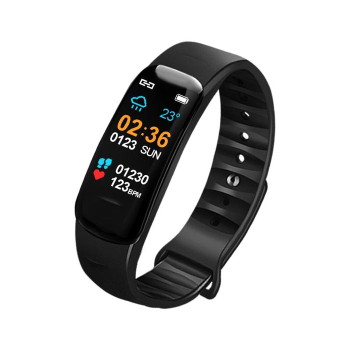 Ips Smart Bracelet Call Reminder Hr/Bp Monitoring Sleep/Sedentary Tracking Remote Control