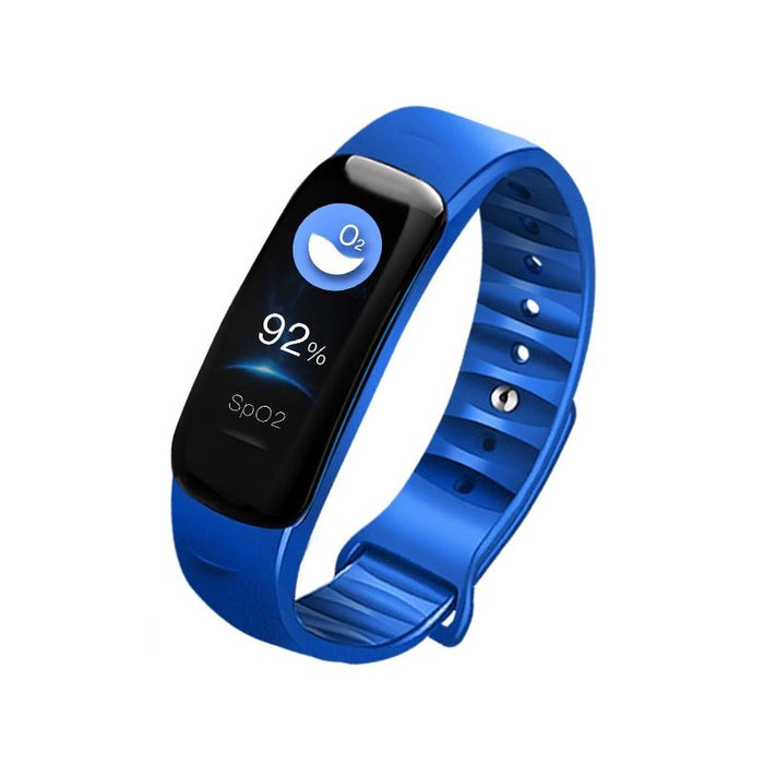 Ips Smart Bracelet Call Reminder Hr/Bp Monitoring Sleep/Sedentary Tracking Remote Control