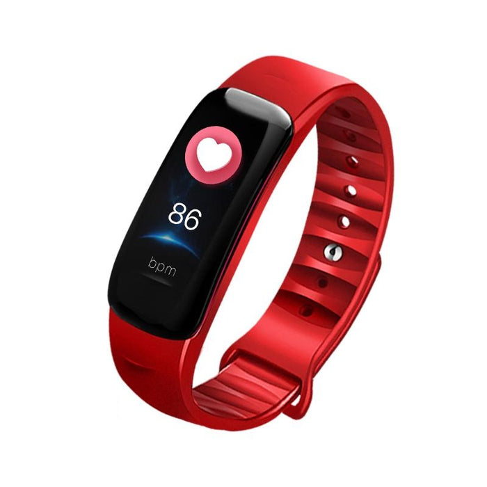 Ips Smart Bracelet Call Reminder Hr/Bp Monitoring Sleep/Sedentary Tracking Remote Control