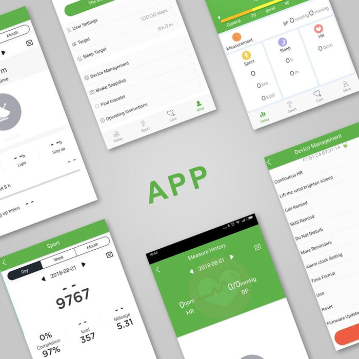 Ips Smart Bracelet Ip67 Waterproof Call Reminder Heart Rate Blood Pressure Sleep Monitoring