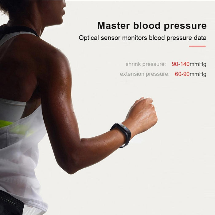 Ips Smart Bracelet Ip67 Waterproof Call Reminder Heart Rate Blood Pressure Sleep Monitoring