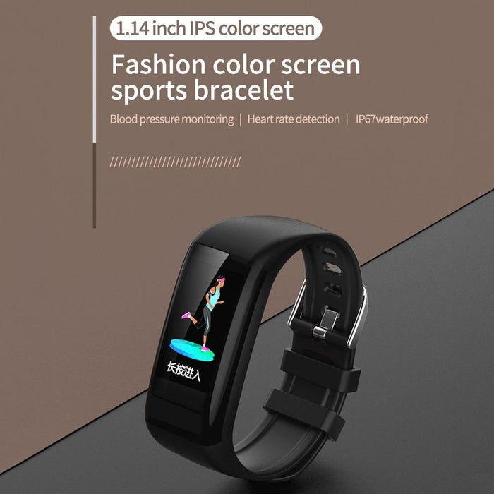 Ips Smart Bracelet Ip67 Waterproof Call/Heart/Bp/Sleep/Sedentary