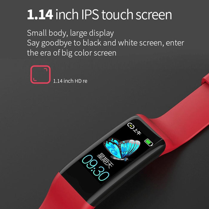 Ips Smart Bracelet Ip67 Waterproof Call/Heart/Bp/Sleep/Sedentary