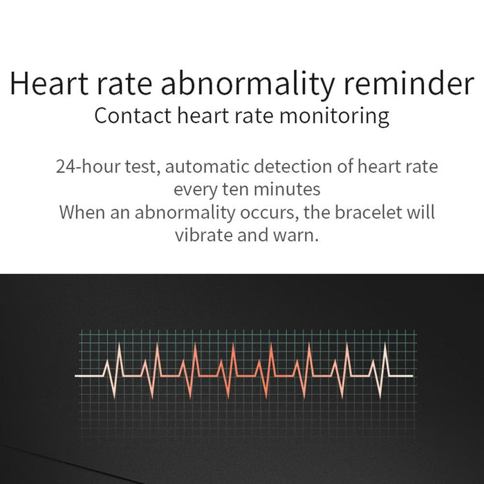 Ips Smart Bracelet Ip67 Waterproof Call/Heart/Bp/Sleep/Sedentary