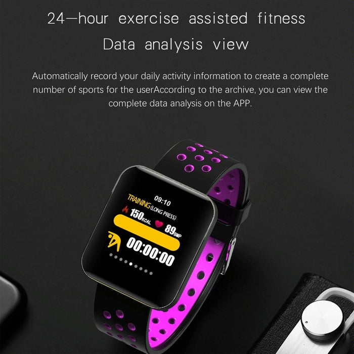 Ip67 Waterproof Smart Bracelet Tft Screen Call/Heart/Sleep/Sedentary/Blood Monitoring