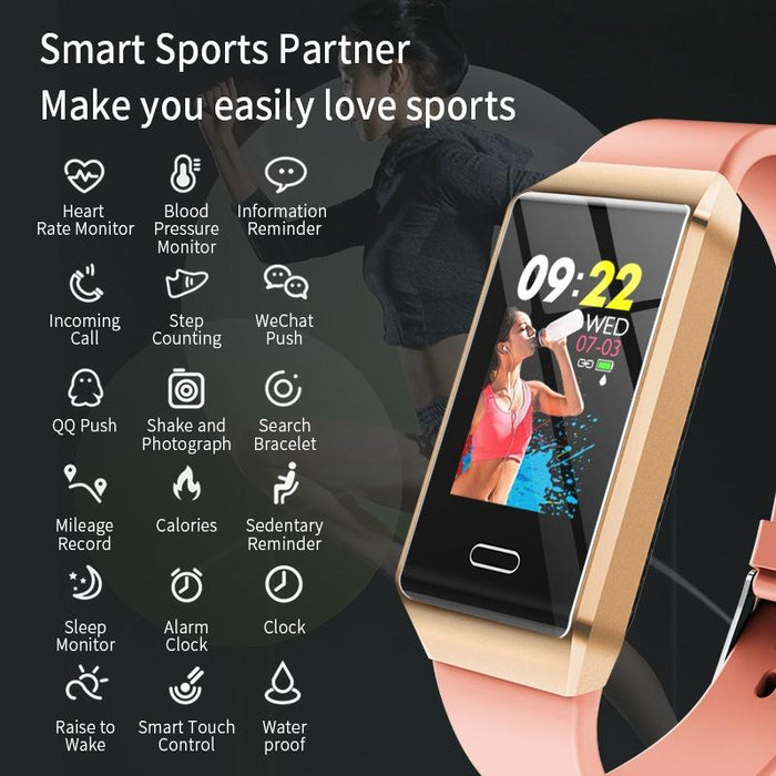 Ip67 Waterproof Smart Bracelet Tft Screen Inches
