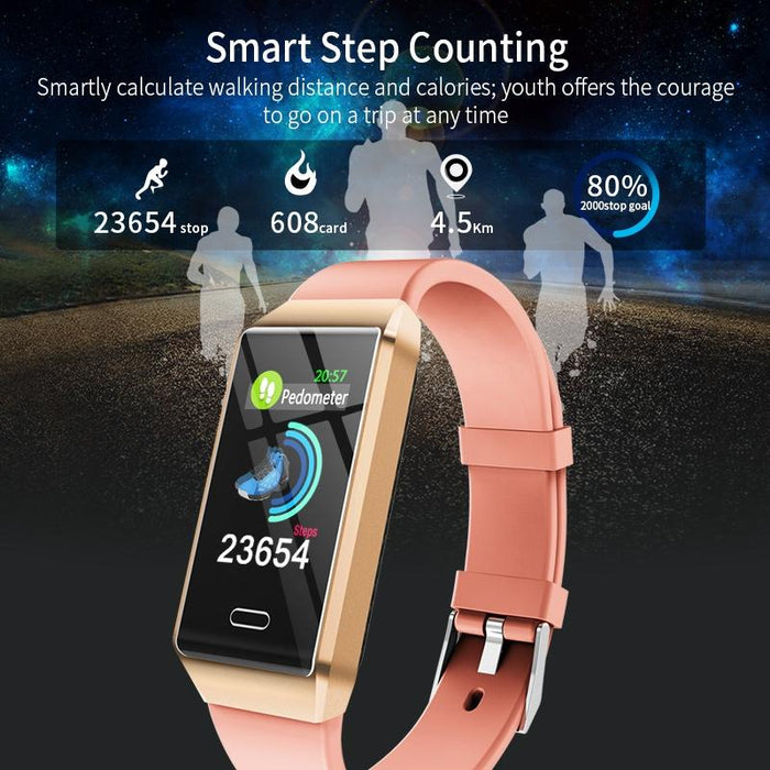 Ip67 Waterproof Smart Bracelet Tft Screen Inches