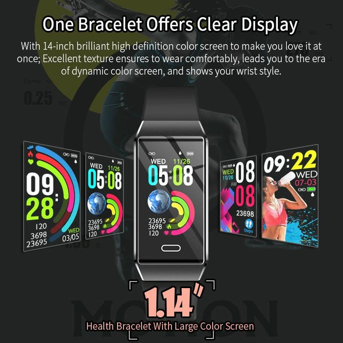 Ip67 Waterproof Smart Bracelet Tft Screen Inches