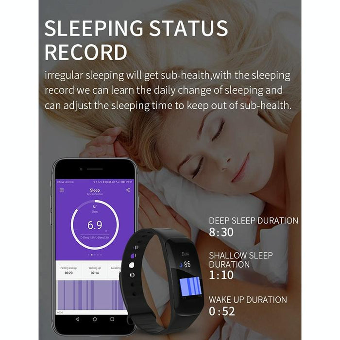 Ips Smart Bracelet Ip67 Waterproof Step/Heart/Sleep Monitoring