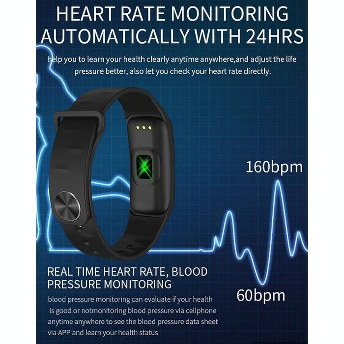 Ips Smart Bracelet Ip67 Waterproof Step/Heart/Sleep Monitoring